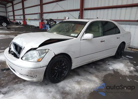 2004 Lexus Ls 430 z USA, uszkodzony, nr VIN JTHBN36F440134800